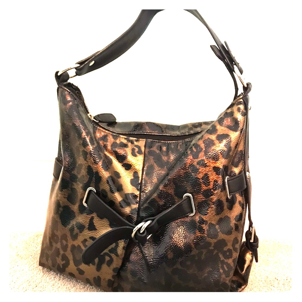 Cheetah print purse